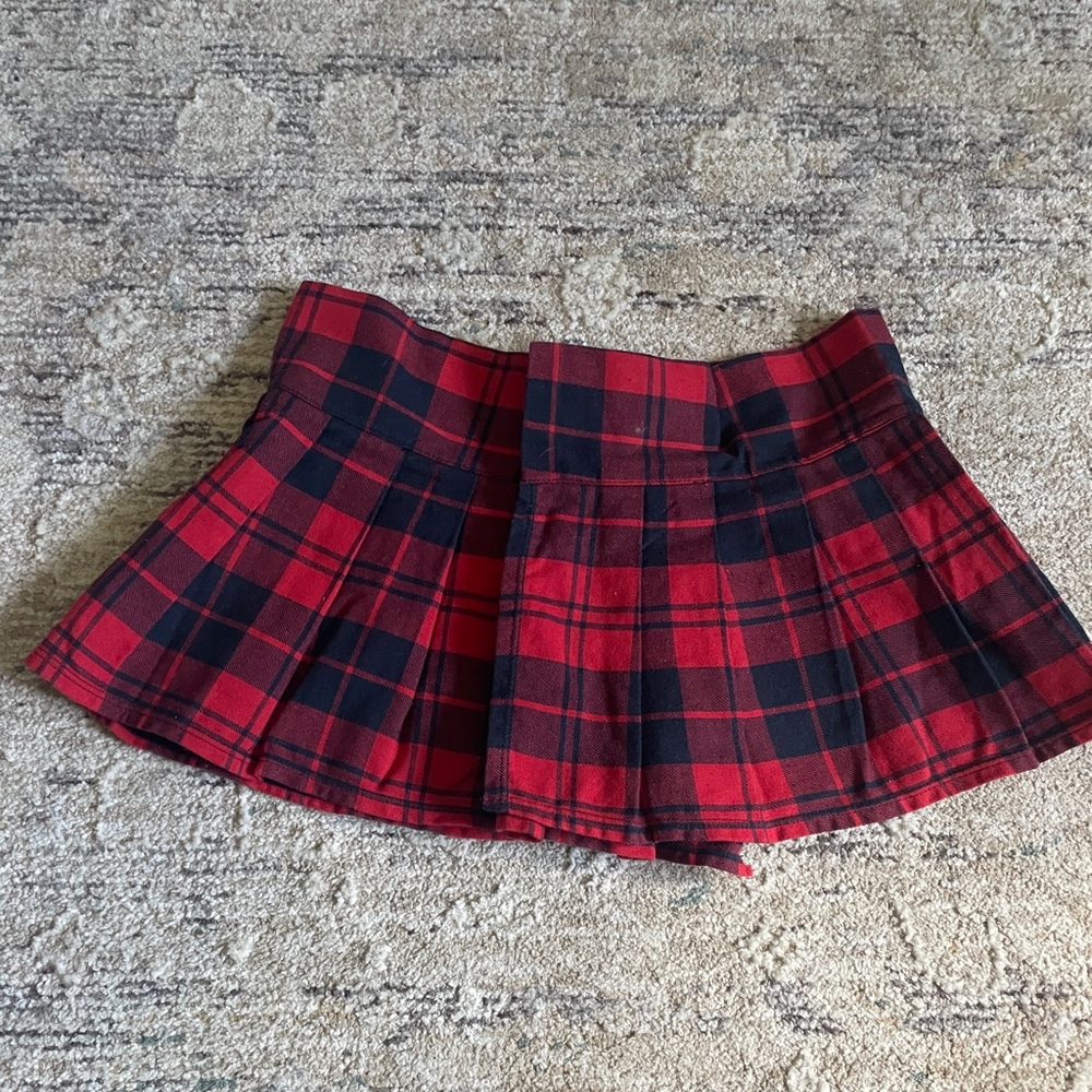 Women’s Plaid Mini Skirt